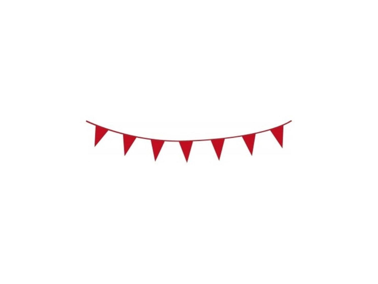 Haza-Flaggenleine 10 m rot