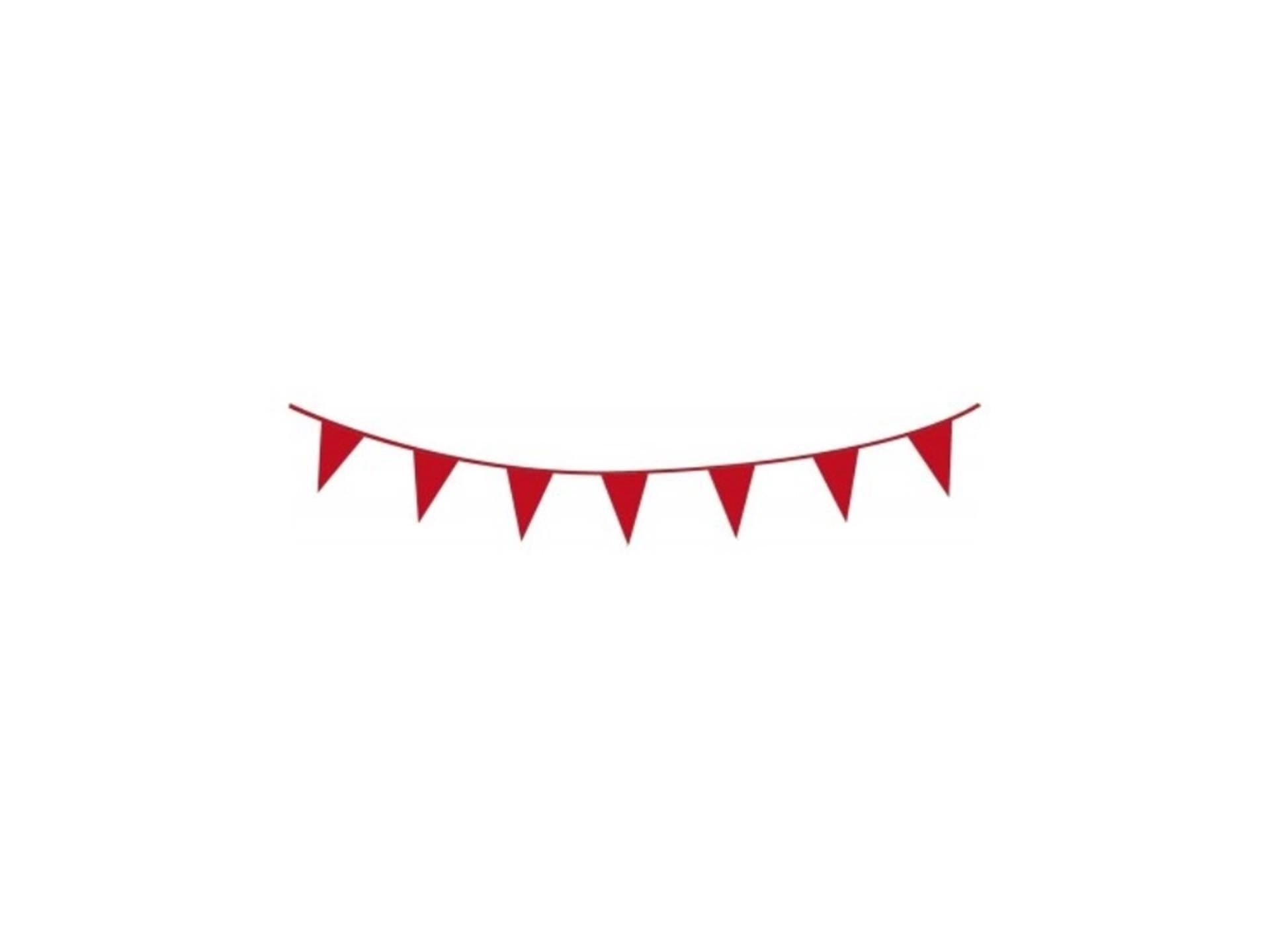 Haza-Flaggenleine 10 m rot