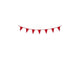 Haza-Flaggenleine 10 m rot