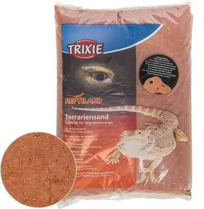 Trixie Reptiland Höhlensand für Terraria dunkelrot