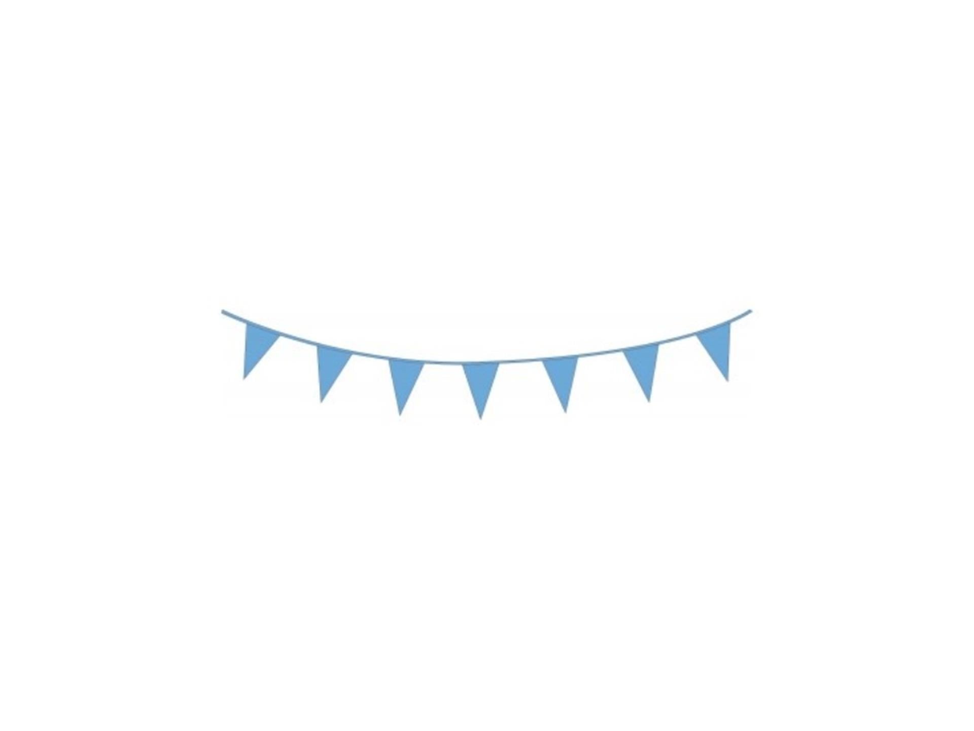 Haza-Flaggenleine, 10 m, Kunststoff, hellblau