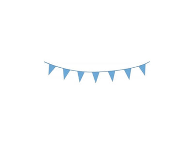 Haza-Flaggenleine, 10 m, Kunststoff, hellblau