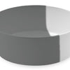 Tarhong Food Bowl Hund Dual Melamingrau Weiß