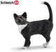 Schleich schwarze Katze. 5 cm. 3+