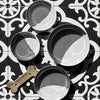 Tarhong Food Bowl Hund Dual Melamingrau Weiß