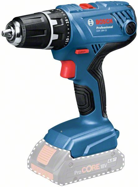 Bosch Akku-Bohrschrauber GSR18V-21 nackt