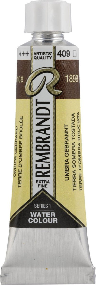 Rembrandt Aquarellfarbe, Tube 10 ml, gebranntes Umbra 409