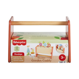 Fisher Price Gartengeräte aus Holz | 2 Stk