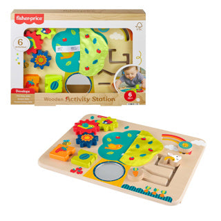 Aktivitätstafel aus Holz von Fisher Price