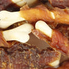 Wanpy Ofen-gebrühtes Hühnchen-Jerky Calcium-Knochen-Wendungen