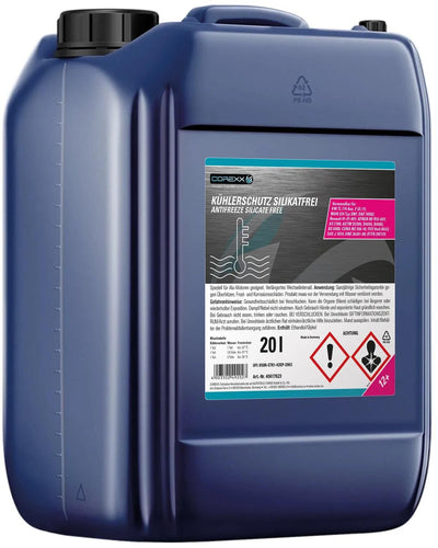 Corexx Kühlerschutzprodukt silikatfrei g12+. Frostschutzmittel Silikatfr.20 (g12+)