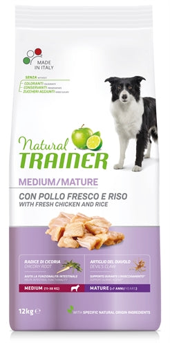 Natürlicher Trainerhund Senior Medium Chicken