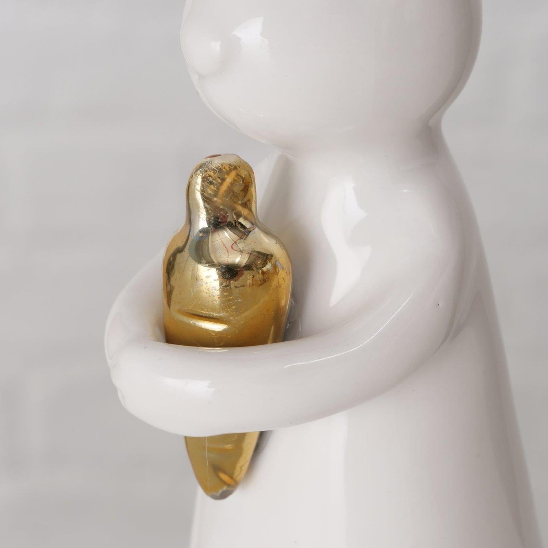 Boltze Startseite Figur Hase Hopsi 5x5,2x15cm