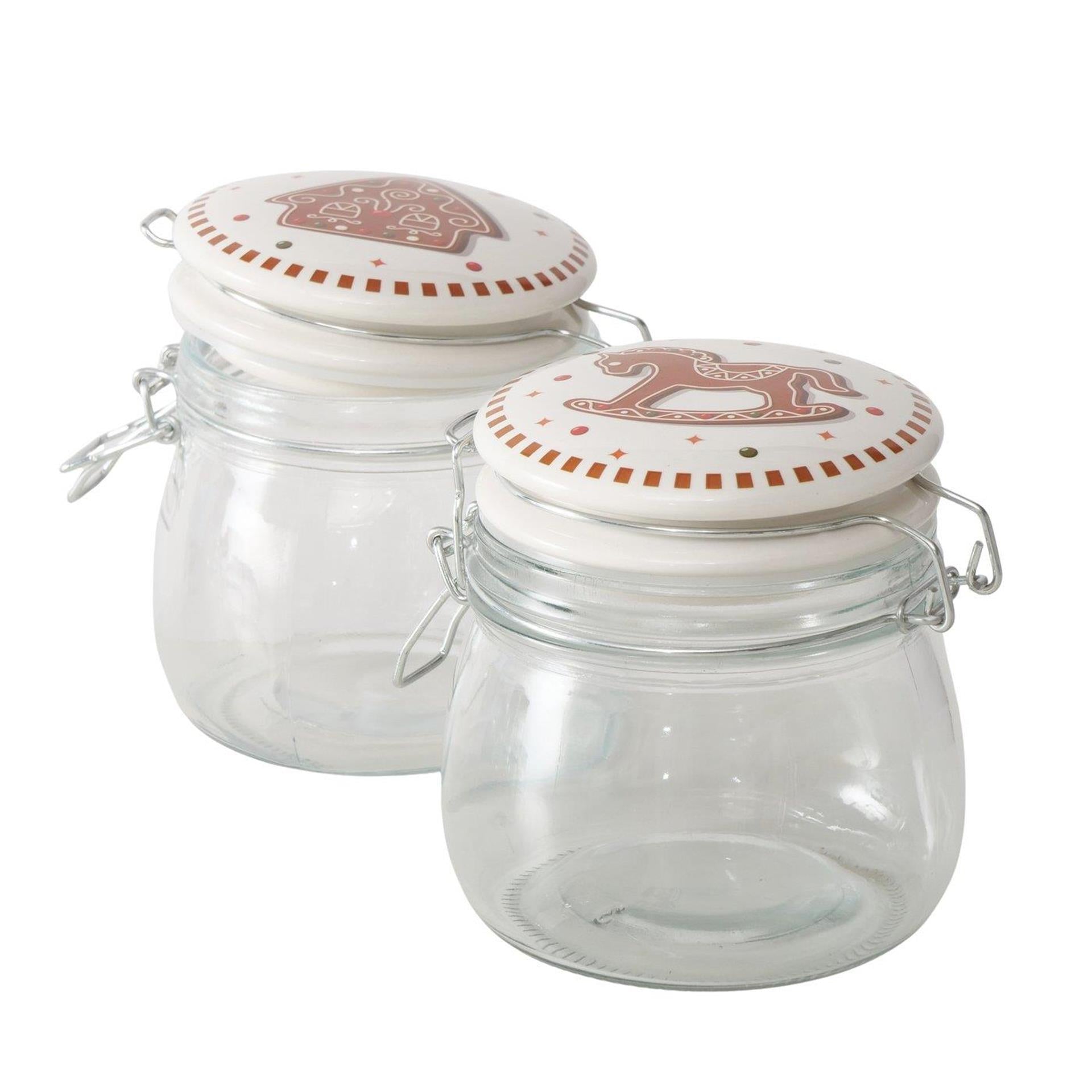 Boltze Home Vorratsglas Lebkuchen 450ml