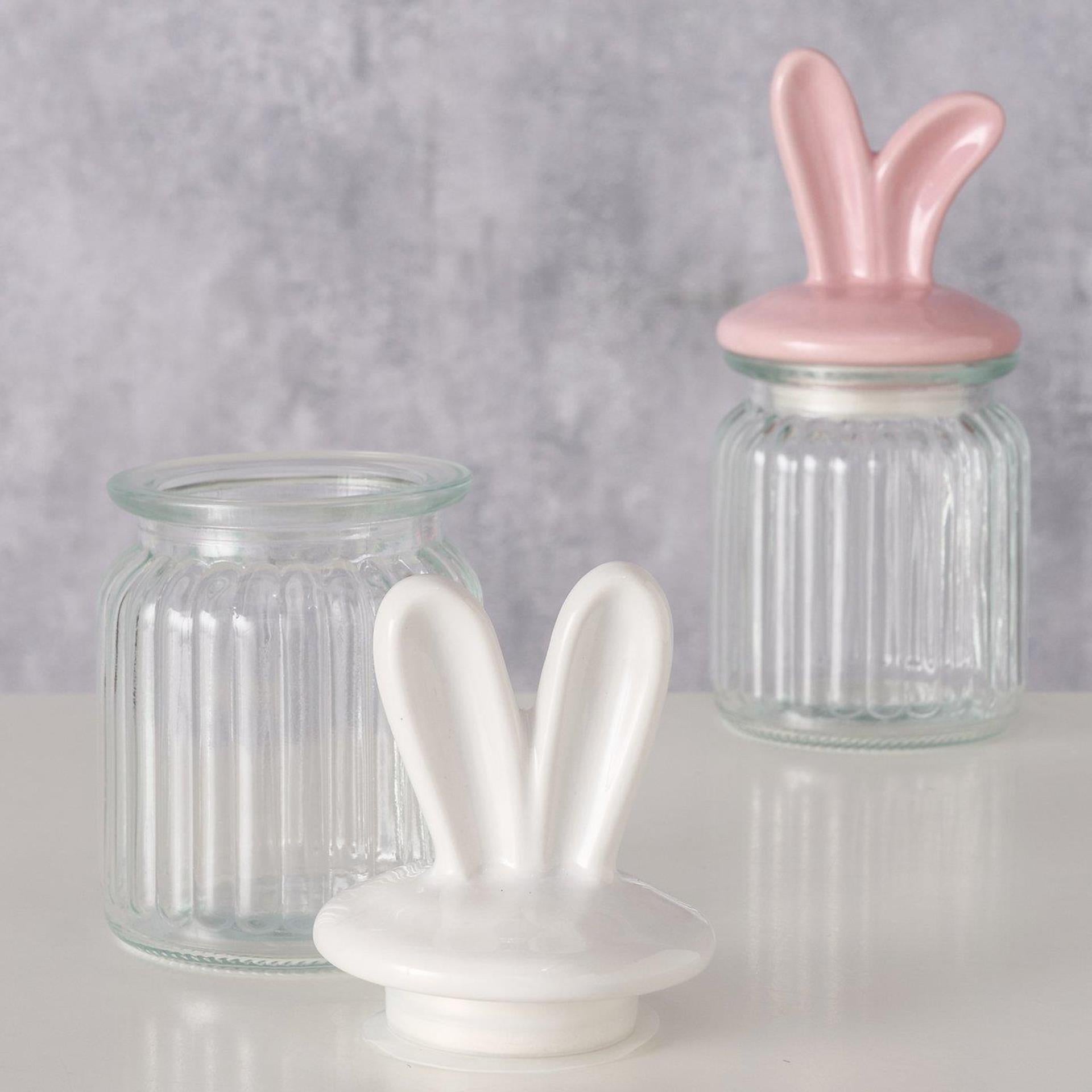 Boltze Home Vorratsglas Hasenohren 260ml