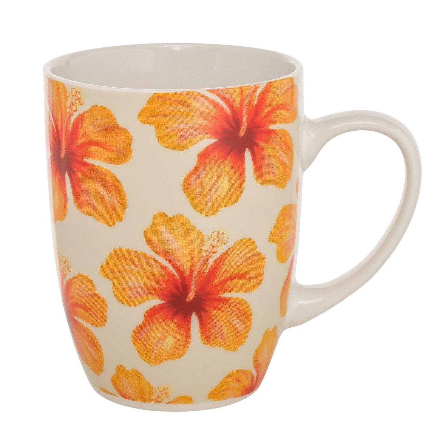 Boltze Home Becher Hibiskus 330ml ø8x10,5cm