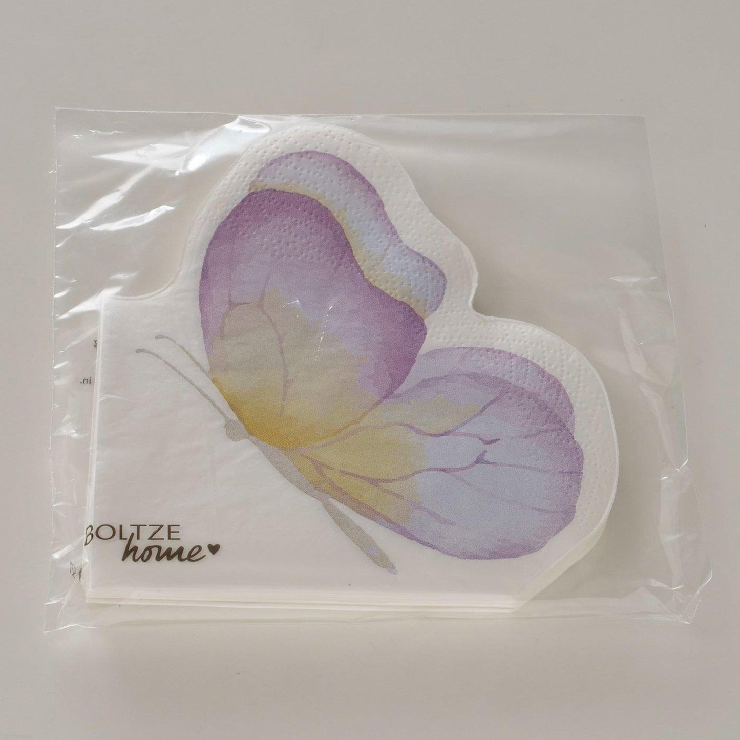 Boltze Home Servietten Schmetterling 16x15cm