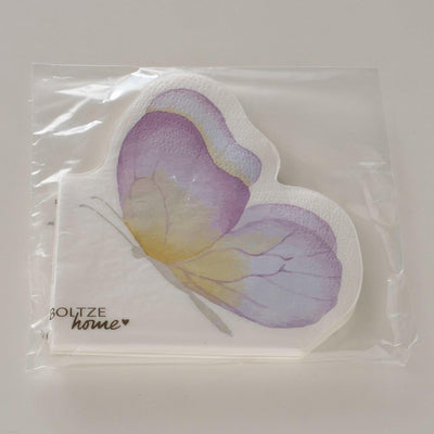 Boltze Home Servietten Schmetterling 16x15cm