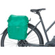 Basildiscovery365D doppelte Fahrradtasche schwarz melee
