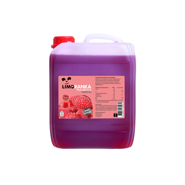 Oranka-Lim-Sirup Himbeere zuckerfrei (5 ltr)