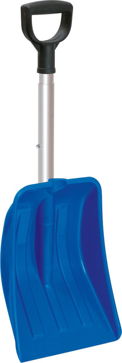 Prosperplast Schneeschaufel – ausziehbar – Kinder – blau – Kunststoff – Schneeschaufel