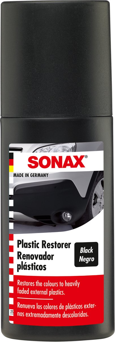 Sonax Kunststofffarbe 100ml schwarz