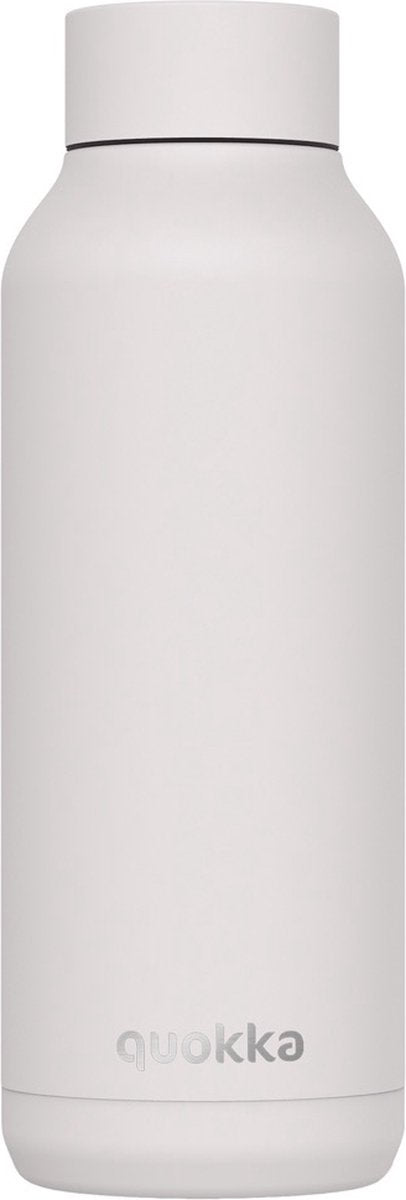 Quokka Trinkflasche Edelstahl massiv weiß 510 ml