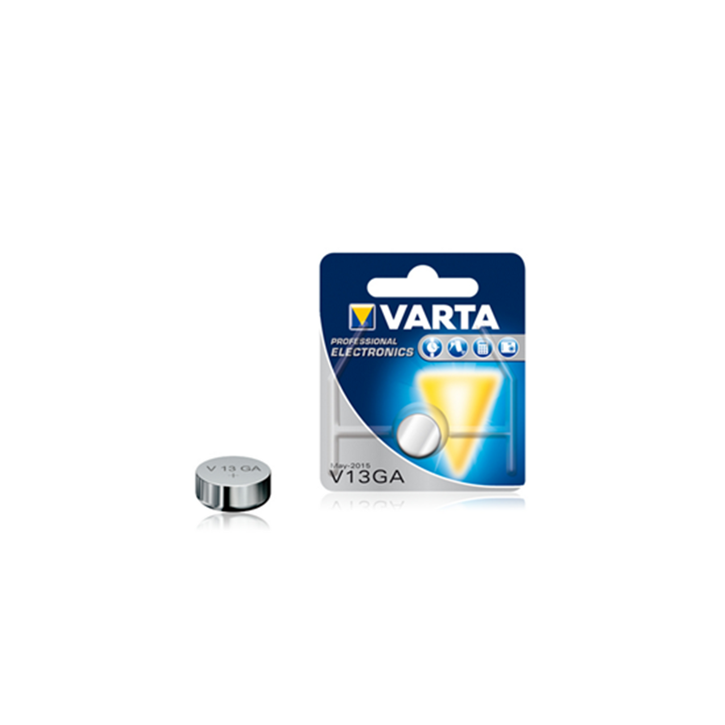 Varta -Tastezelle Batterie LR44 D357 V13GA