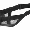 Trixie Muilkorf Polyester mit Mesh Wette schwarz