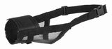 Trixie Muilkorf Polyester mit Mesh Wette schwarz - afbeelding 1