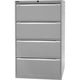 Aktenschrank Bisley df4645 hellgrau 4 Schubladen