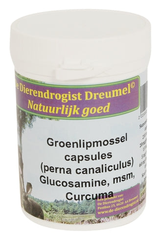 Tierischer Drogist grün -lip Moos mit Glucosamin -MSM -Curcuma