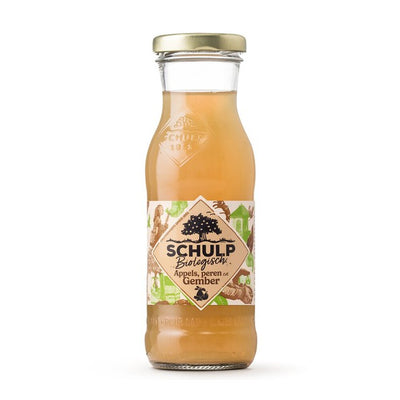 Schulp Bio-Apfel-Birnen-Ingwer-Saft Flasche (15x 20cl)