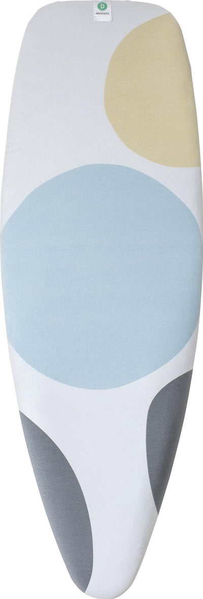 Brabantia Perfect Flow Bügelbrettbezug D – 135 x 45 cm – Komplettset – Federblasen
