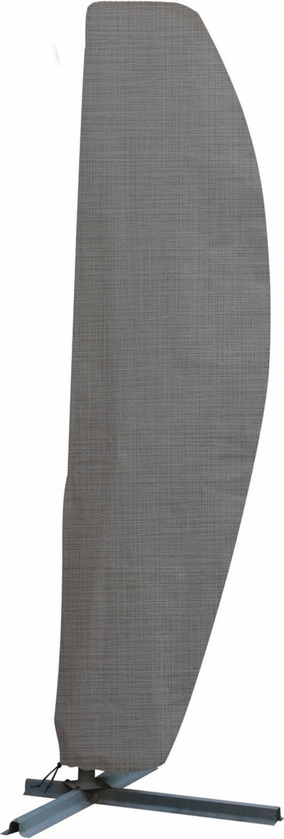 Eurotrail wasserdichte schwimmende Sonnenschirmabdeckung XL Cantonic 250x70cm grau