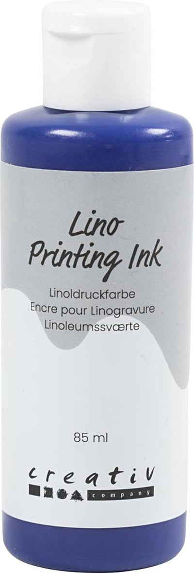 Creativ Company Linoleumfarbe, blau, 85 ml 1 Flasche