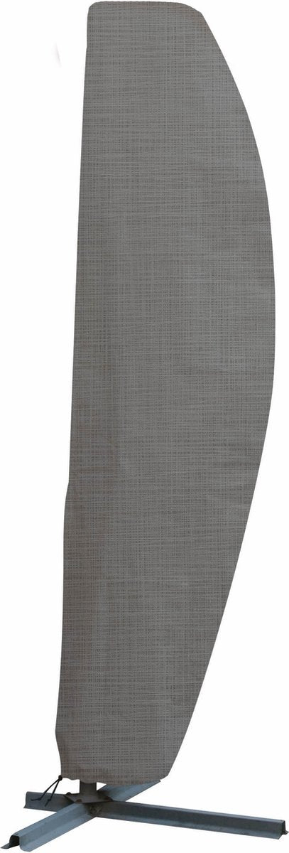 Eurotrail wasserdichte Abdeckung schwimmender Sonnenschirm XL Cantonic 280x90cm grau