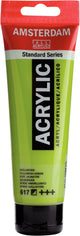 Acrylfarbe der Amsterdamer Standardserie, Tube 120 ml, Gelbgrün 617