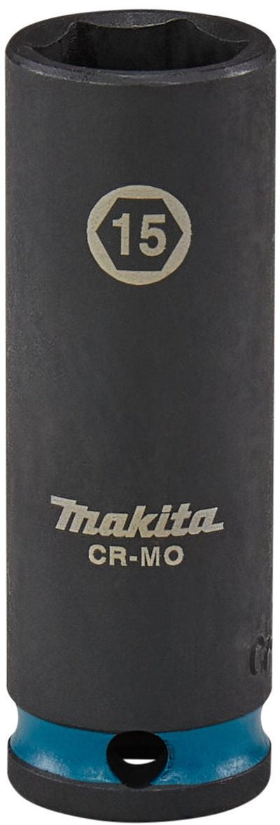Imp Makita Schlagschrauber-Stecknuss Act schwarz, 3 8 15 mm lang – E-16324