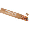 Edu3 ödergrün jumbo farbig stifte, füllt 5 mm, verschiedene farben, 12 Stück 1 Box