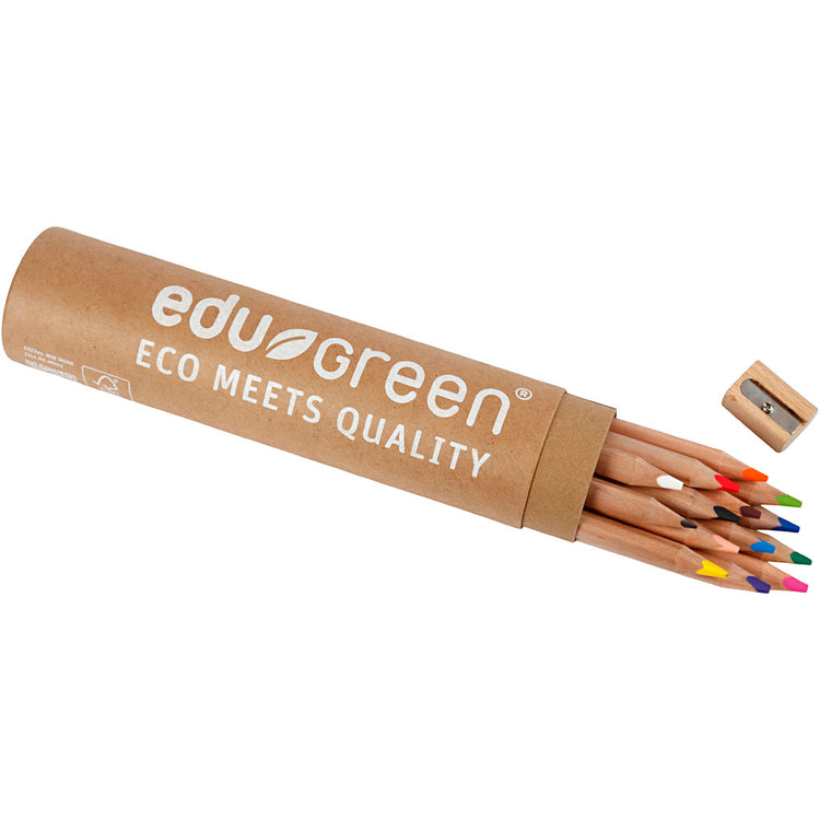 Edu3 ödergrün jumbo farbig stifte, füllt 5 mm, verschiedene farben, 12 Stück 1 Box