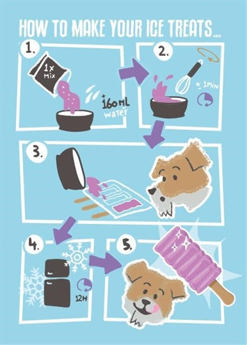 EasyPets Easy Freezy Dog Ice Dog Ice Cream Banane