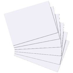 Karteikarten Herlitz A4 weiß