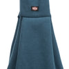 Trixie -Trägertasche Bauchträger Schlinge blau grau