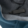 Trixie -Trägertasche Bauchträger Schlinge blau grau