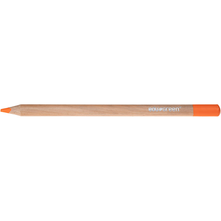 EDU3 EDUGREEN JUMBO -Bleistifte, Füllung 5 mm, Orange, 10 Stück 1 Box