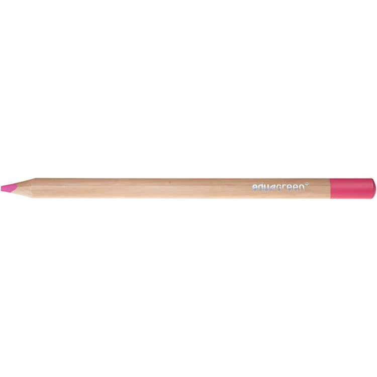 Edu3 ödergrün jumbo farbig stifte, füllt 5 mm, rosa, 10 Stück 1 Box