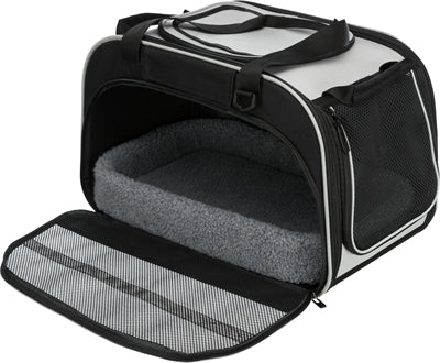 Trixie -Katzenbeutel Valery Black Grey