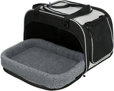 Trixie -Katzenbeutel Valery Black Grey