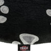 Trixie Dog Kissen Jimmy Oval Schwarz mit Pootprint